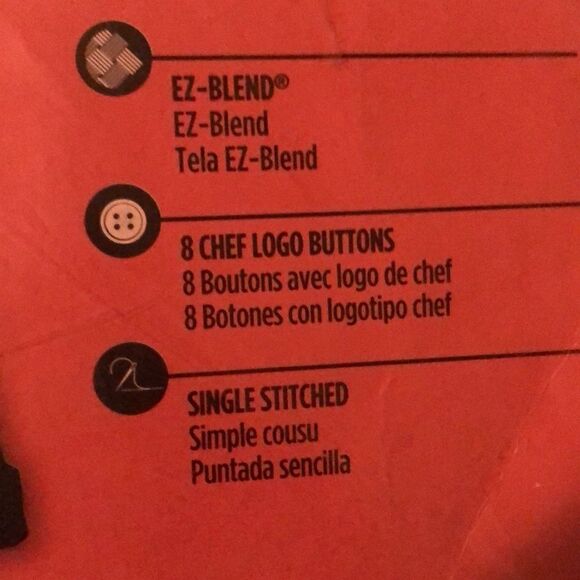 Chef Revival chef jacket new in package sz MED - Picture 4 of 6